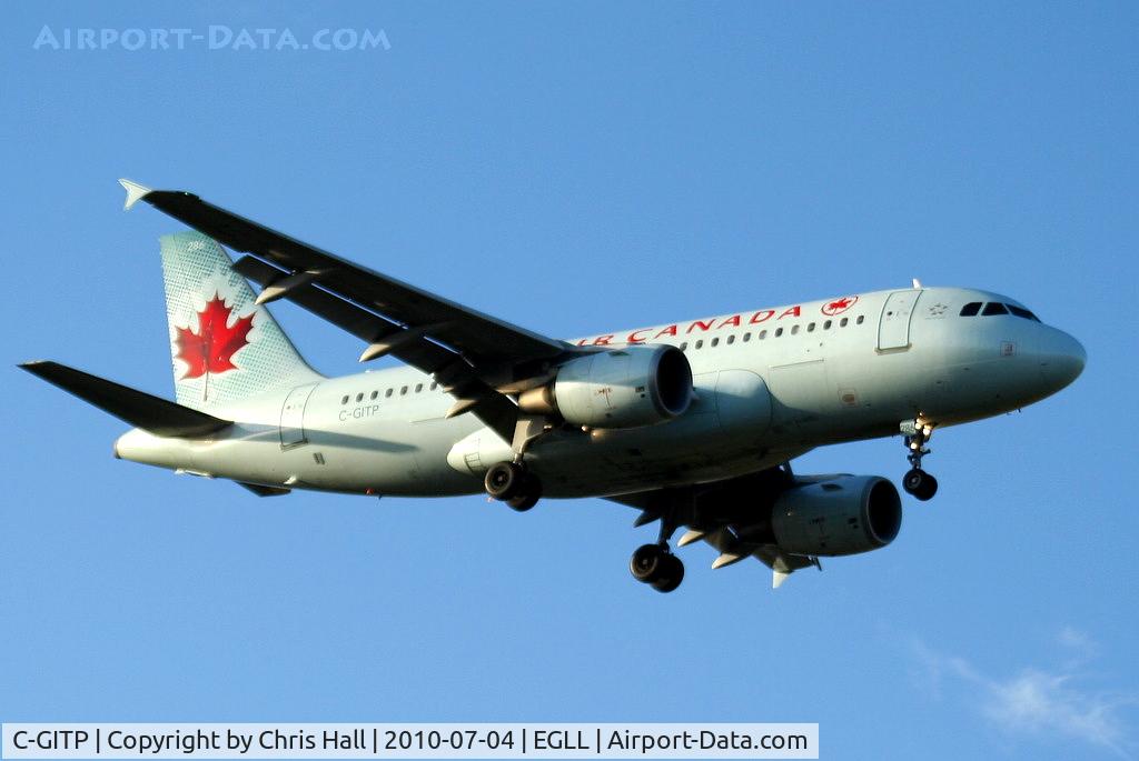 C-GITP, 2001 Airbus A319-112 C/N 1562, Air Canada