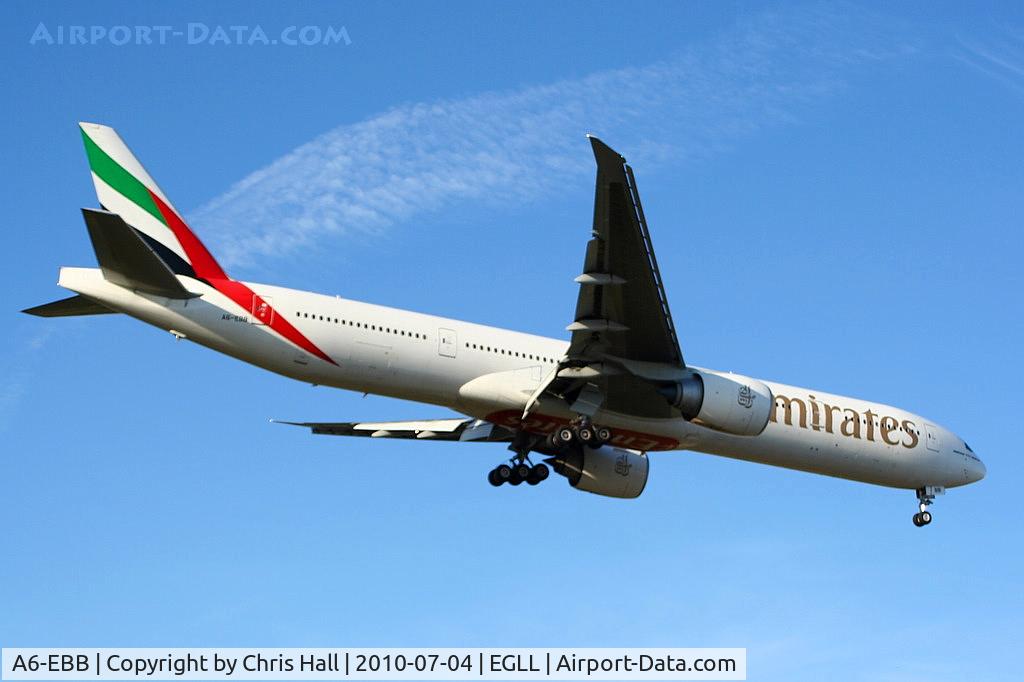 A6-EBB, 2005 Boeing 777-36N/ER C/N 32789, Emirates