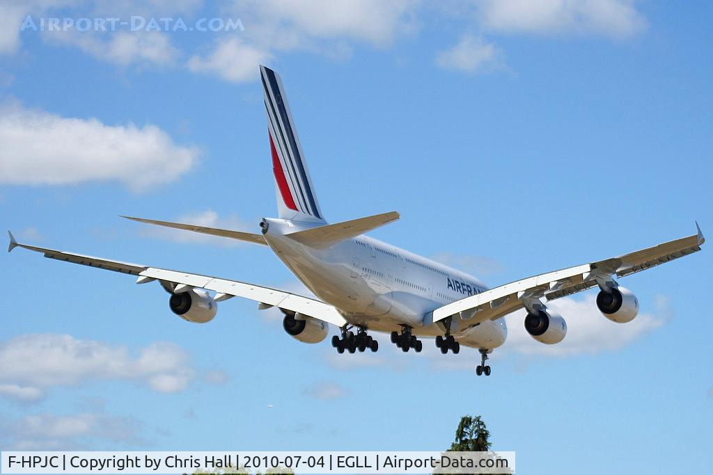 F-HPJC, 2009 Airbus A380-861 C/N 043, Air France