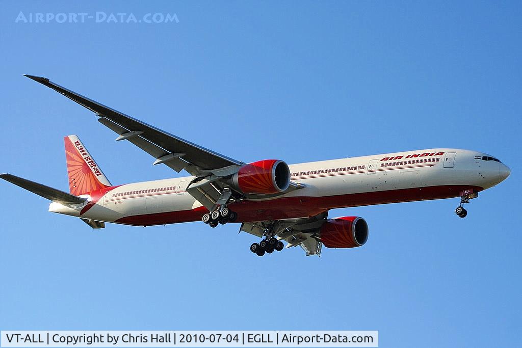 VT-ALL, 2007 Boeing 777-337/ER C/N 36310, Air India