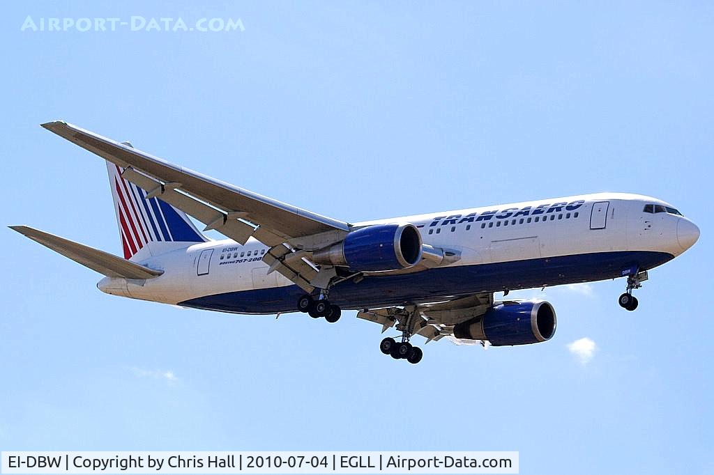 EI-DBW, 1987 Boeing 767-201/ER C/N 23899, Transaero Airlines