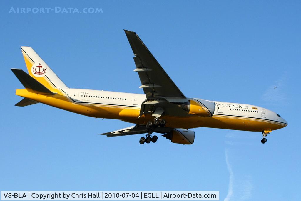 V8-BLA, 2001 Boeing 777-212/ER C/N 30871, Royal Brunei Airlines Boeing 777-212ER