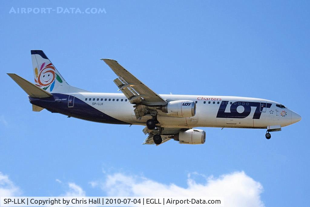 SP-LLK, 1993 Boeing 737-4Q8 C/N 25740, LOT Charters