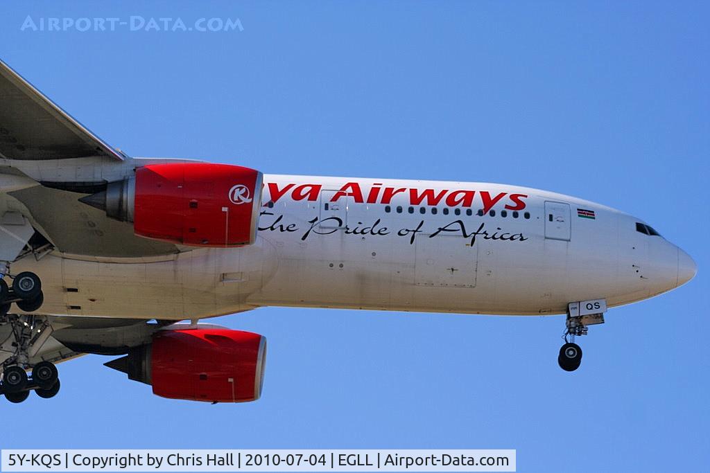 5Y-KQS, 2005 Boeing 777-2U8/ER C/N 33683, Kenya Airways
