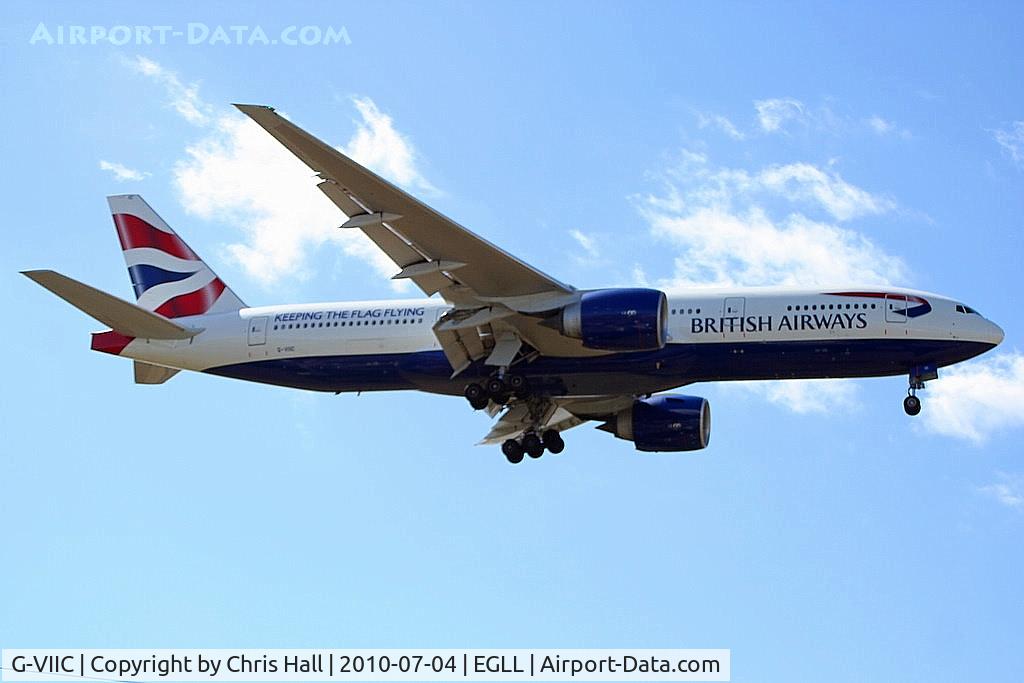G-VIIC, 1997 Boeing 777-236 C/N 27485, British Airways