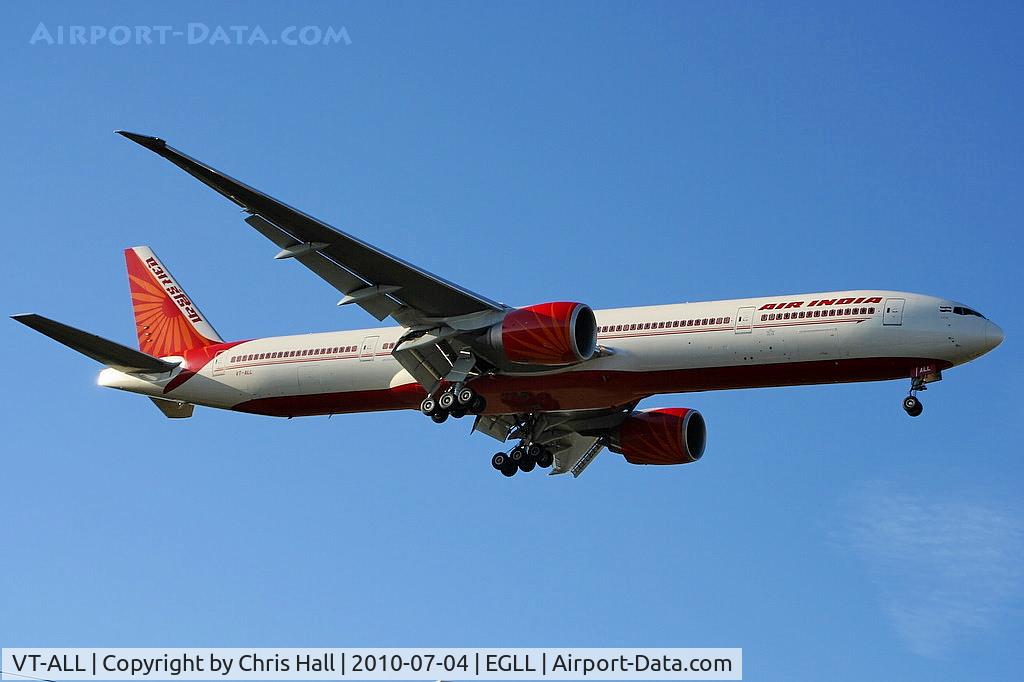 VT-ALL, 2007 Boeing 777-337/ER C/N 36310, Air India