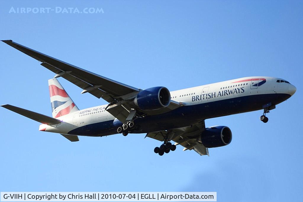 G-VIIH, 1997 Boeing 777-236 C/N 27490, British Airways