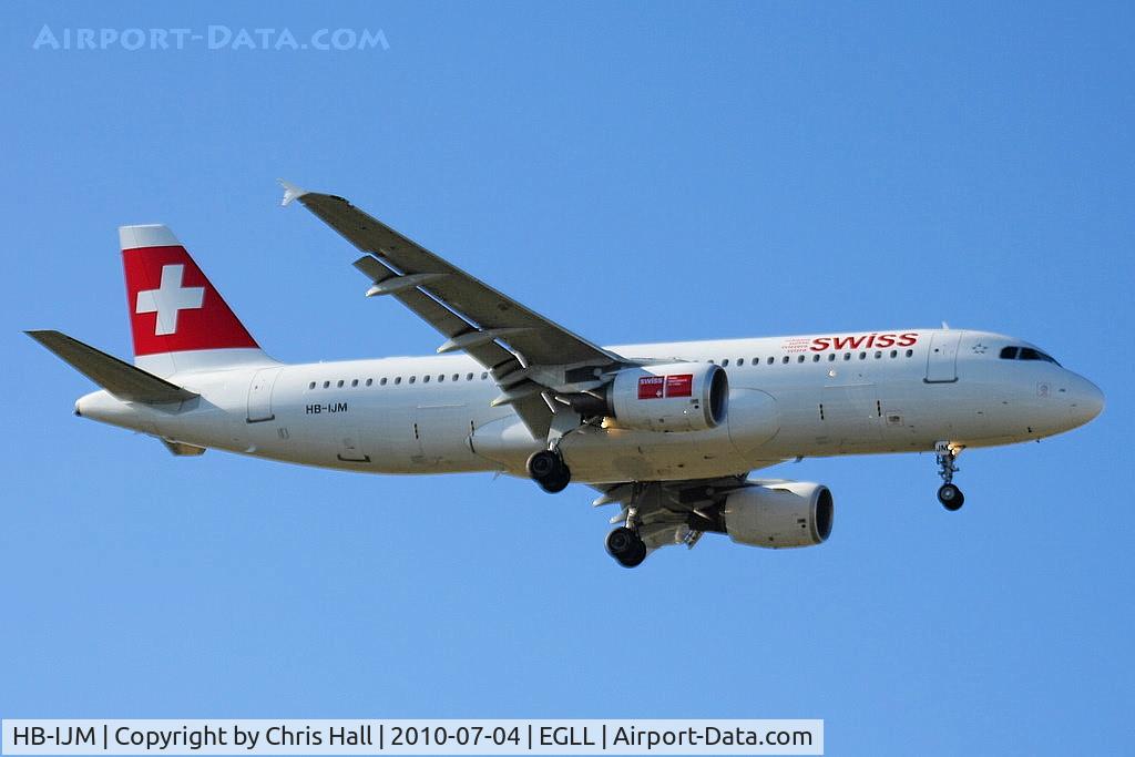 HB-IJM, 1996 Airbus A320-214 C/N 635, Swiss International Air Lines