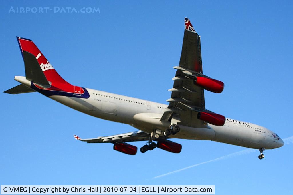 G-VMEG, 2002 Airbus A340-642 C/N 391, Virgin Atlantic Airways