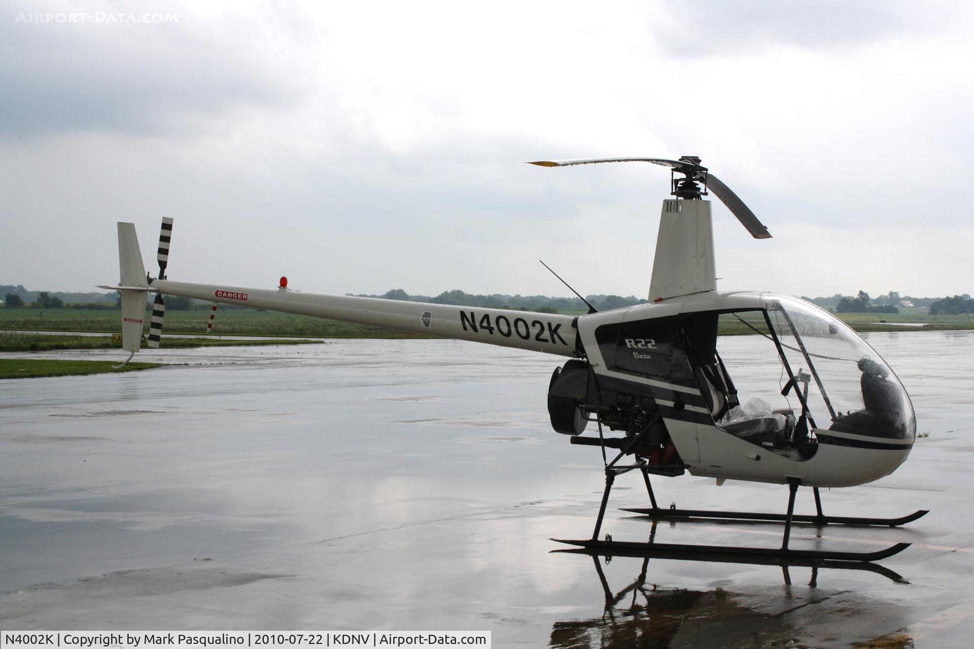 N4002K, 1990 Robinson R22 Beta C/N 1390, R22 BETA