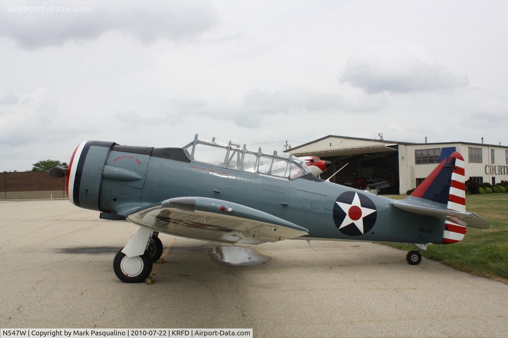 N547W, 1942 North American AT-6A Texan C/N 05437, North American AT-6A