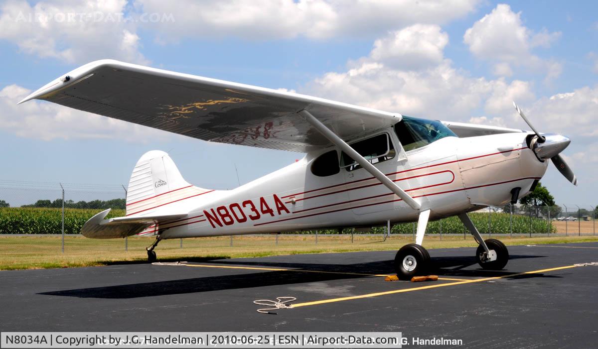 N8034A, 1952 Cessna 170B C/N 20886, At Easton MD