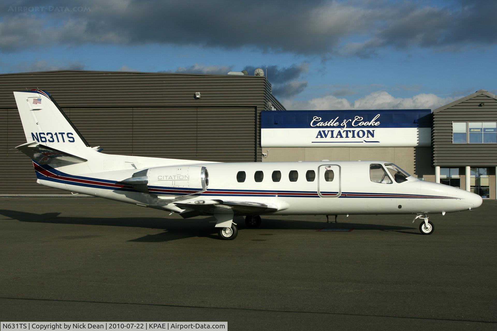 N631TS, 1990 Cessna 550 C/N 5500631, KPAE