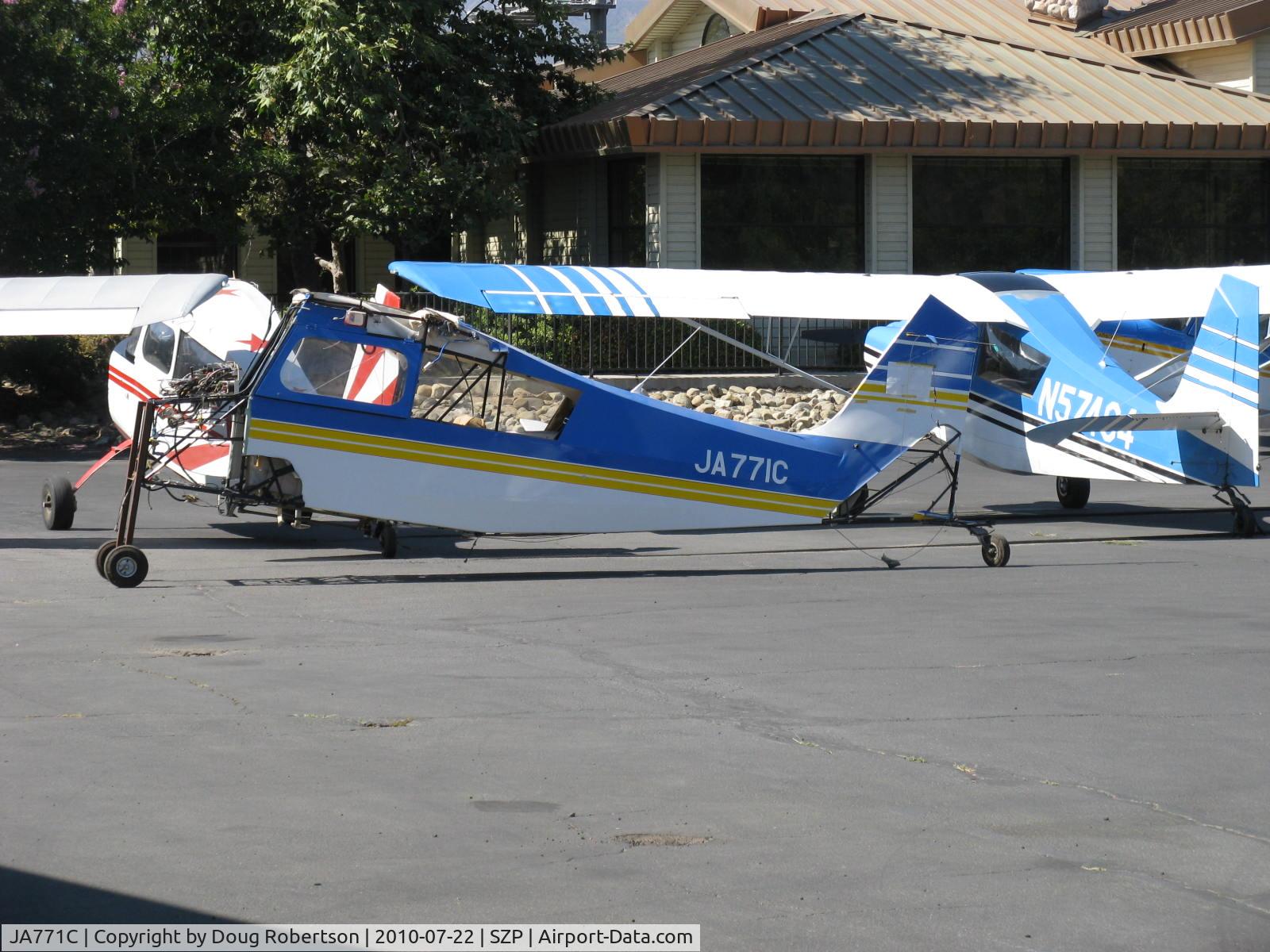 JA771C, Bellanca 7GCBA Citabria 150S C/N Not found JA771C, Bellanca Aircraft Co. 7GCBC CITABRIA 150S, Lycoming O-320-A2B 150 Hp, Japanese registration in rebuild
