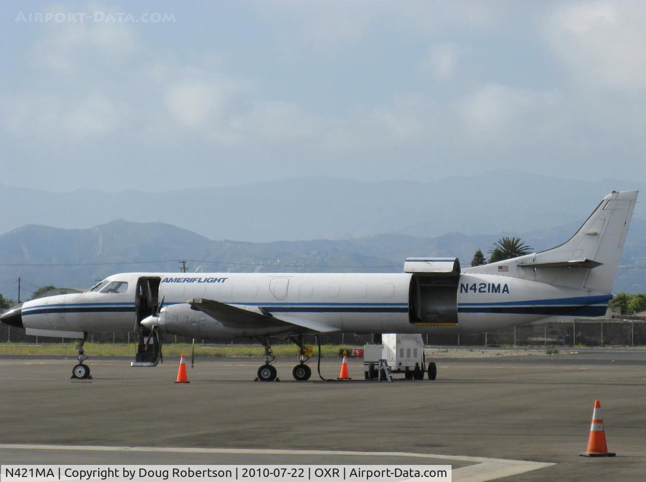 N421MA, 1986 Fairchild SA-227AC Metro III C/N AC-634, 1986 Fairchild SA227-AC METRO III, two Garrett Airesearch TPE331 turboprops, 1,100 shp each, trimmable horizontal stabilizer, unloaded, refueling, Experimental class