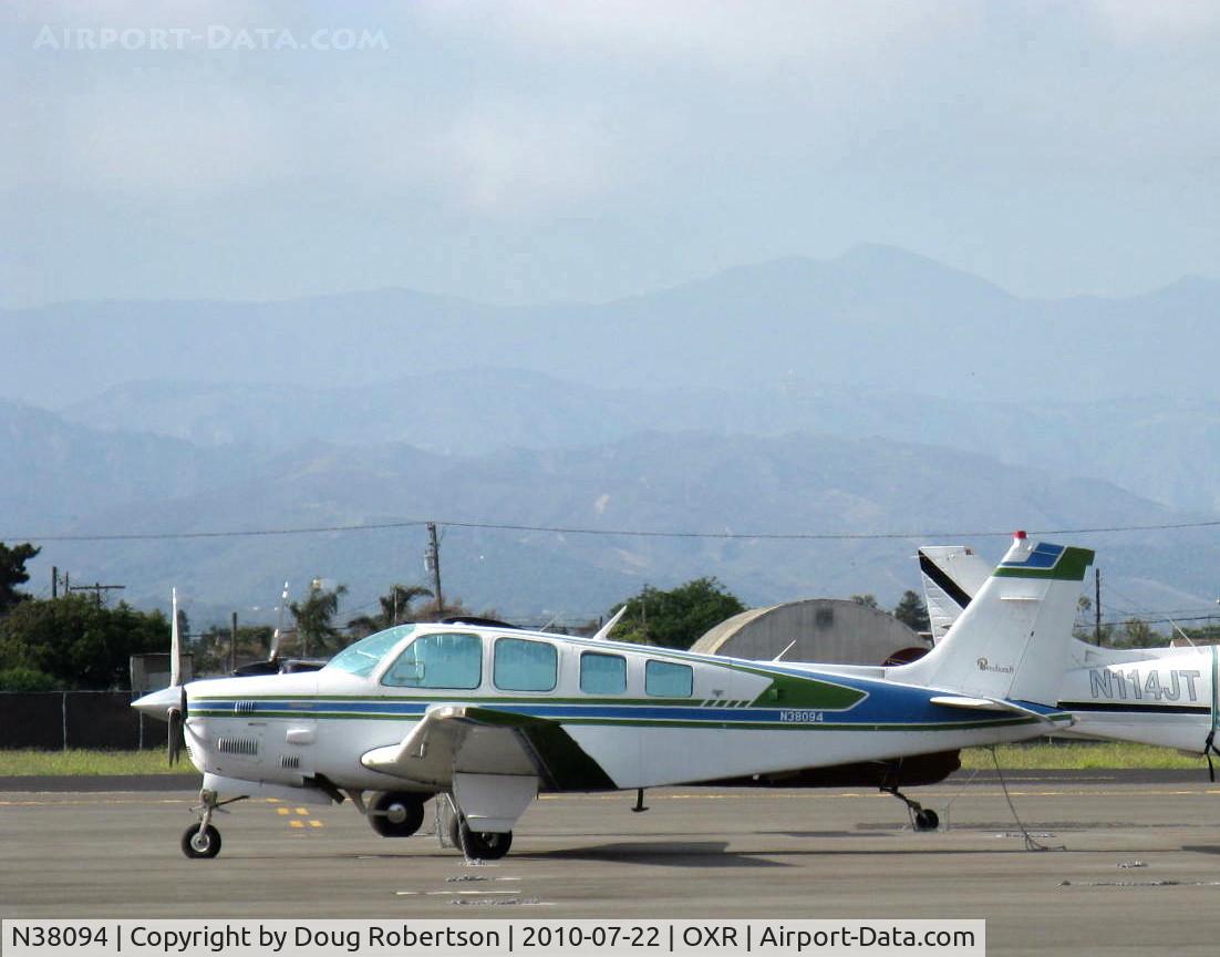 N38094, 1980 Beech A36TC Bonanza 36 C/N EA-184, 1980 Beech A36TC Turbo BONANZA, Continental TSIO-520-UB 300 Hp