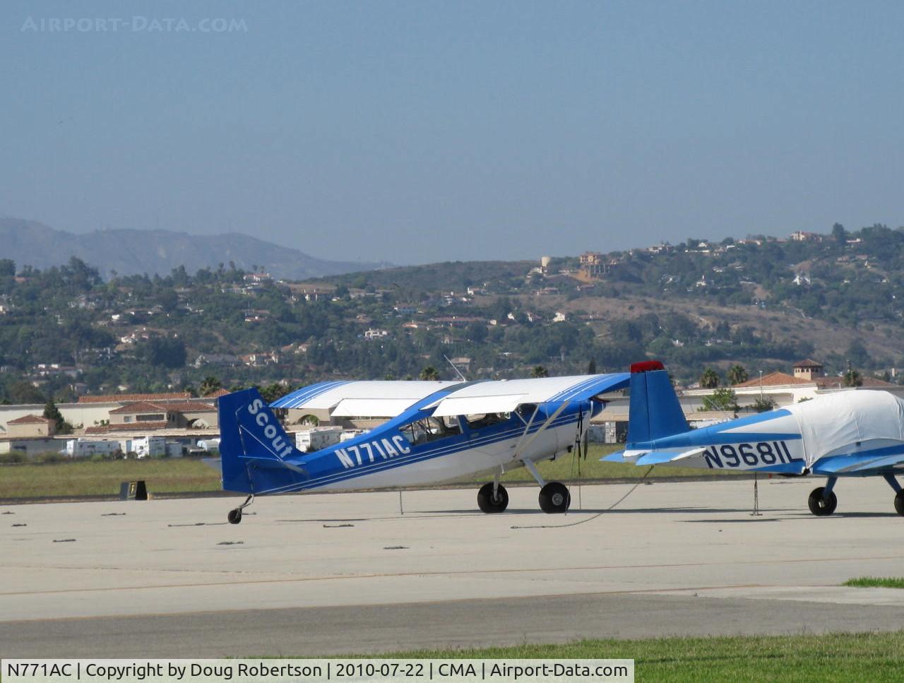 N771AC, 1997 American Champion 8GCBC Scout C/N 379-96, 1997 American Champion 8GCBC SCOUT, Lycoming O-360-A1D 180 Hp