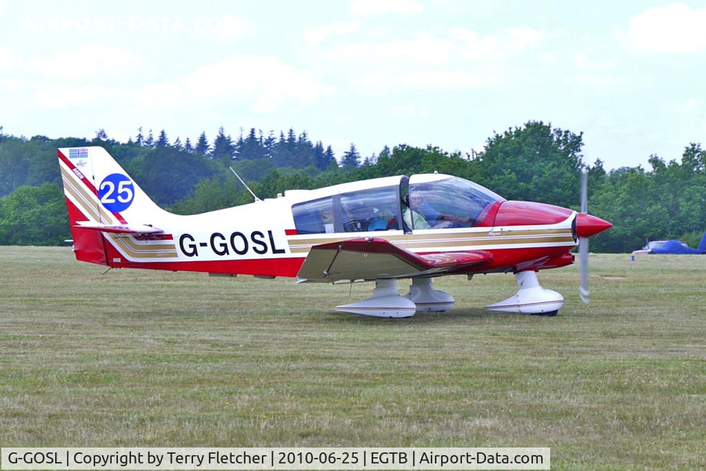 G-GOSL, 1990 Robin DR-400-180 Regent Regent C/N 1974, 1990 Avions Pierre Robin PIERRE ROBIN DR400/180, c/n: 1974 visitor to AeroExpo 2010