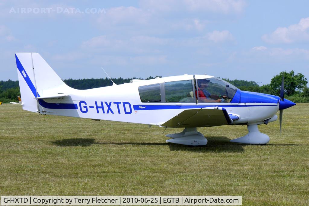 G-HXTD, 2001 Robin DR-400-180 Regent Regent C/N 2510, 2001 Robin Aviation ROBIN DR400/180, c/n: 2510 visitor to AeroExpo 2010