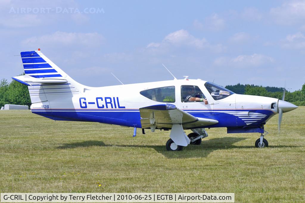 G-CRIL, 1976 Rockwell Commander 112B C/N 521, 1976 Rockwell International Corporation ROCKWELL COMMANDER 112B, c/n: 521 visitor at AeroExpo 2010