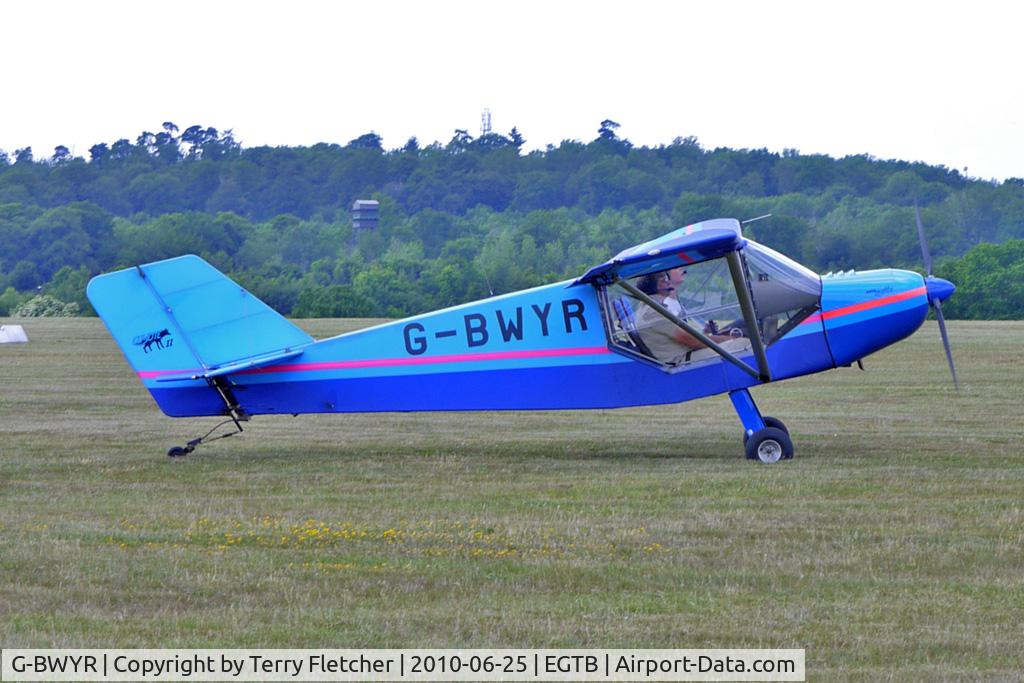 G-BWYR, 1996 Rans S-6-116 Coyote II C/N PFA 204A-13058, 1996 Palmer S RANS S6-116, c/n: PFA 204A-13058 visitor to AeroExpo 2010