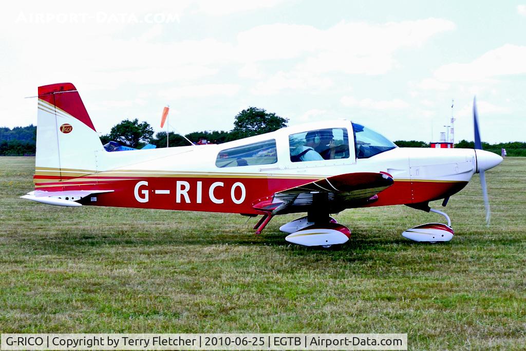 G-RICO, 1993 American General AG-5B Tiger C/N 10162, 1993 American General Aircraft Corporation AMERICAN GENERAL AG-5B, c/n: 10162 visitor to AeroExpo 2010