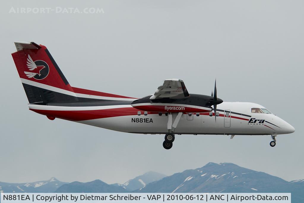 N881EA, 1990 De Havilland Canada DHC-8-106 Dash 8 C/N 233, Era Aviation Dash 8-100