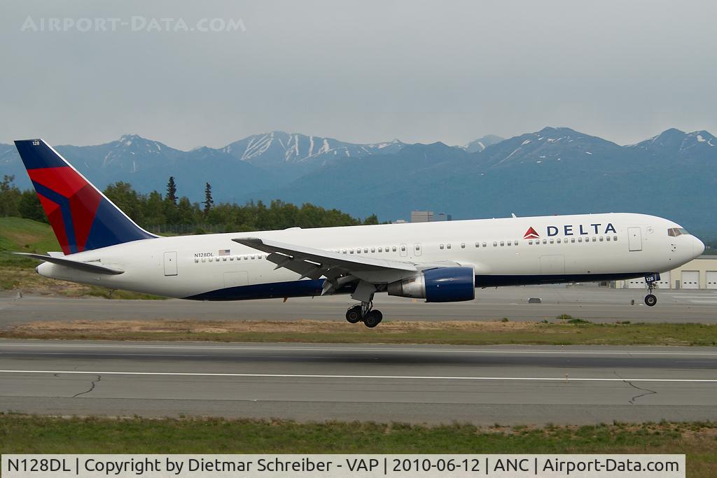 N128DL, 1988 Boeing 767-332 C/N 24078, Delta Airlines Boeing 767-300
