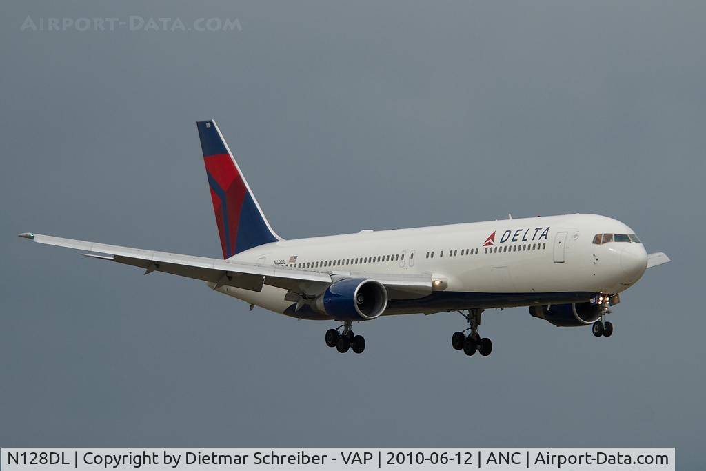 N128DL, 1988 Boeing 767-332 C/N 24078, Delta Airlines Boeing 767-300