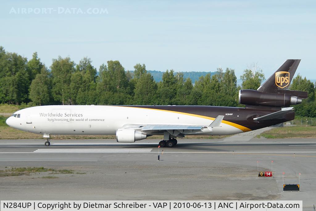 N284UP, 1997 McDonnell Douglas MD-11F C/N 48541, UPS MD11