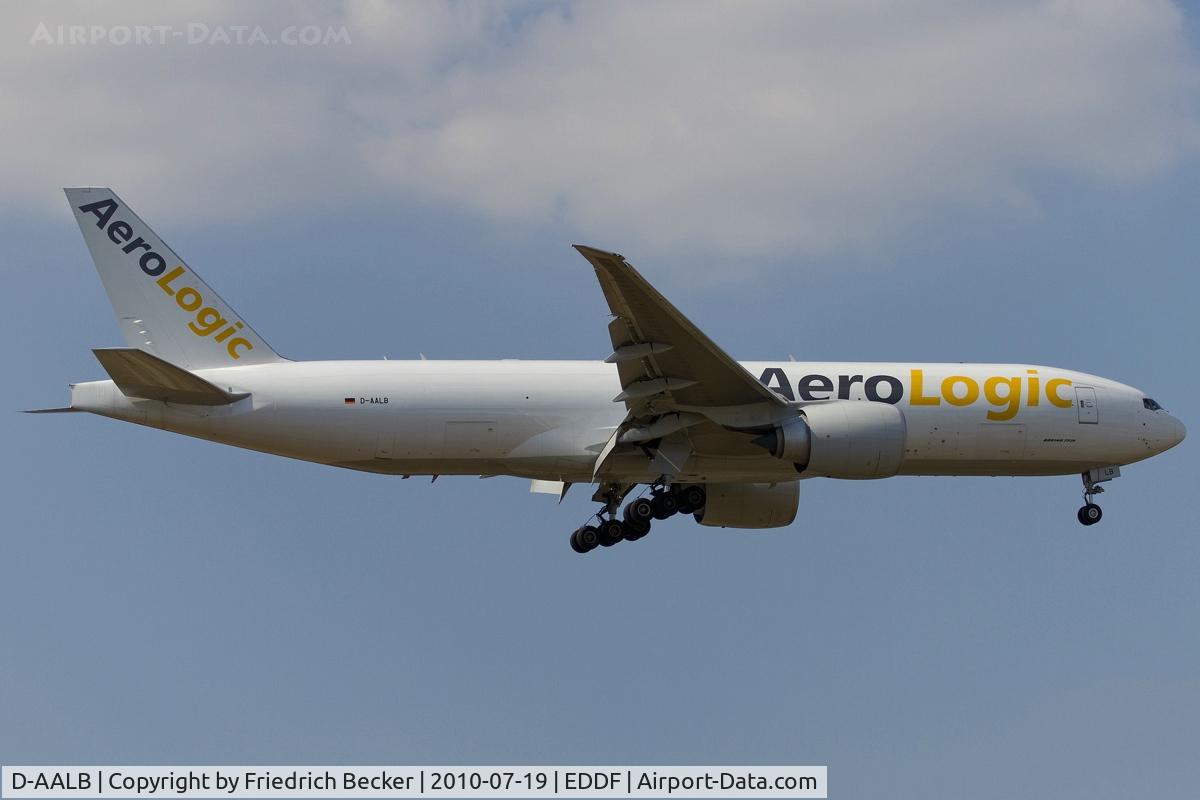 D-AALB, 2009 Boeing 777-FZN C/N 36002, on final RW07R