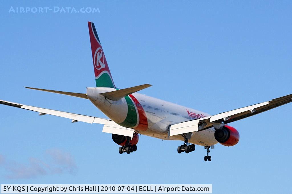 5Y-KQS, 2005 Boeing 777-2U8/ER C/N 33683, Kenya Airways