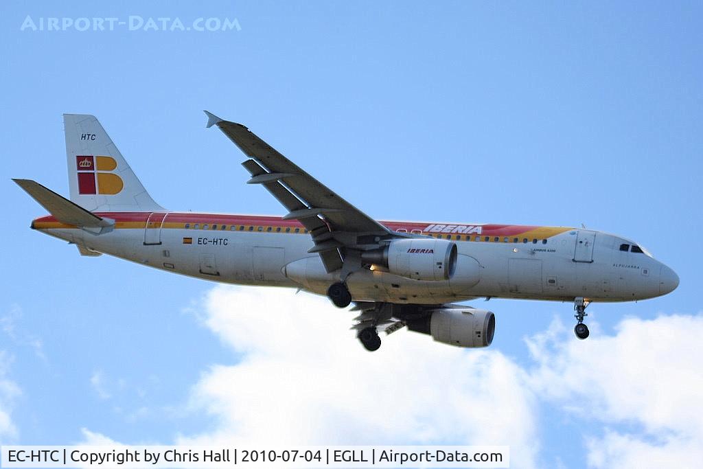 EC-HTC, 2001 Airbus A320-214 C/N 1540, Iberia