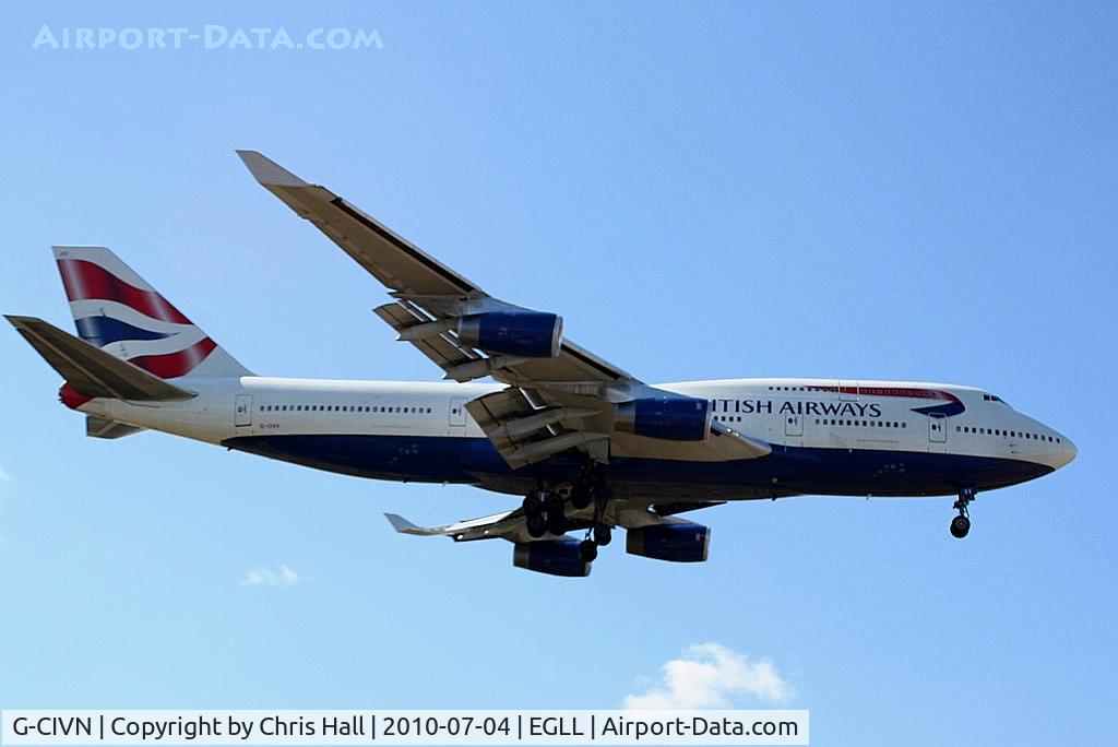 G-CIVN, 1997 Boeing 747-436 C/N 28848, British Airways
