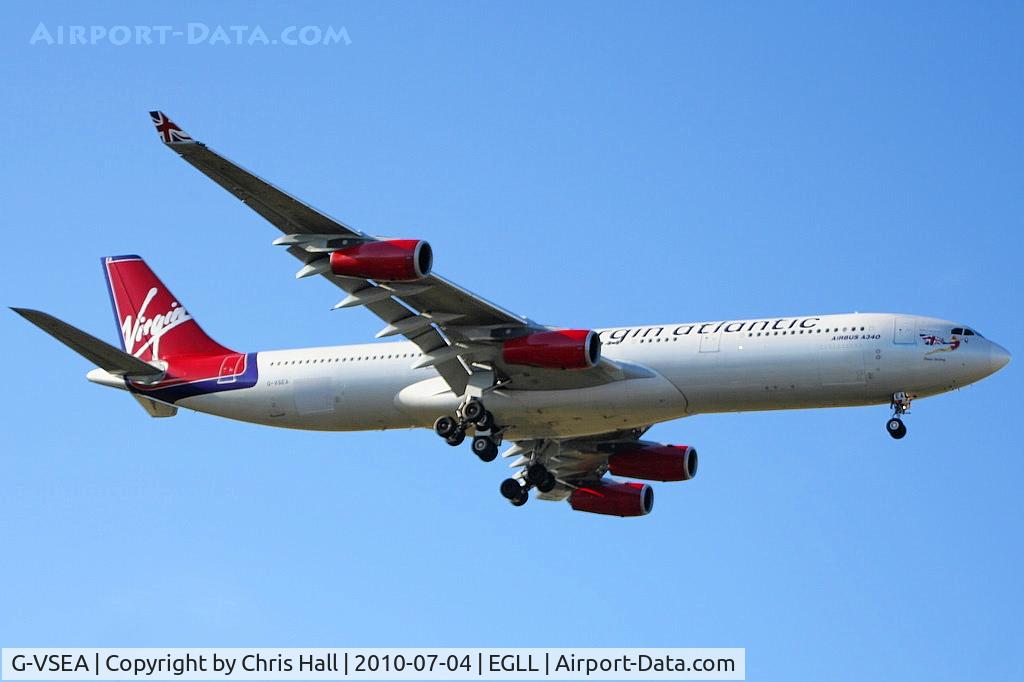 G-VSEA, 1992 Airbus A340-311 C/N 003, Virgin Atlantic Airways