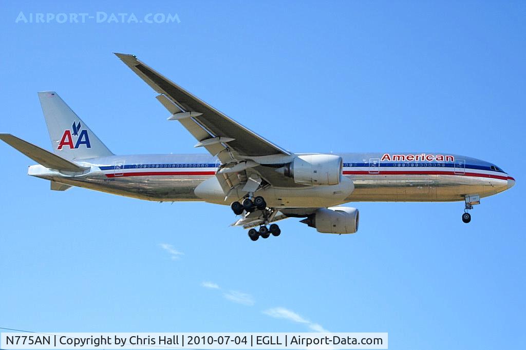 N775AN, 1999 Boeing 777-223 C/N 29584, American Airlines