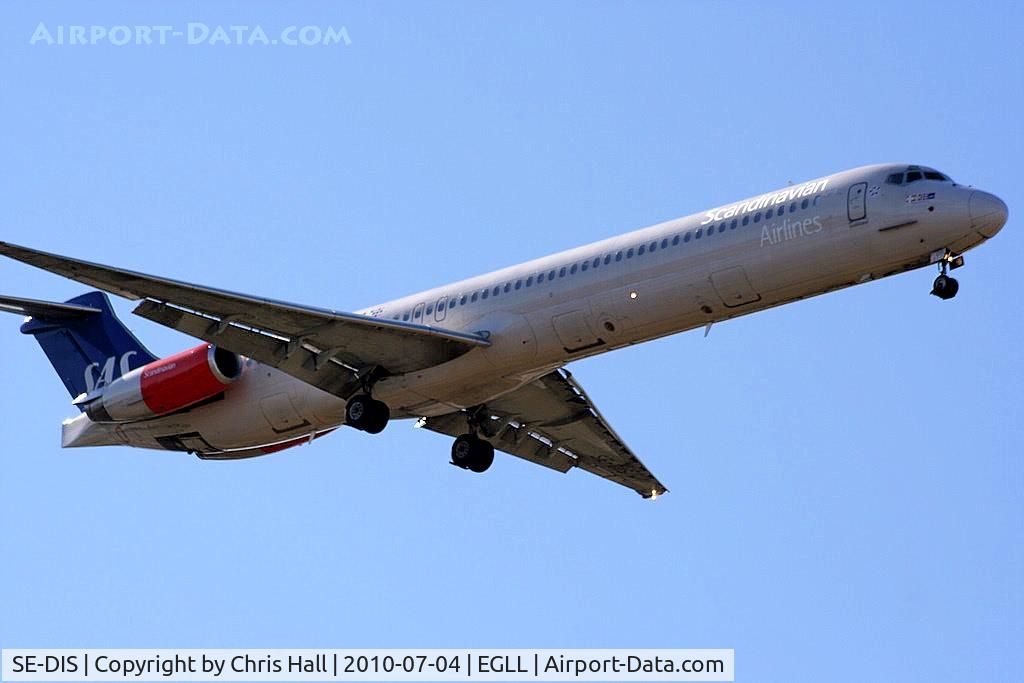 SE-DIS, 1991 McDonnell Douglas MD-81 (DC-9-81) C/N 53006, Scandinavian
