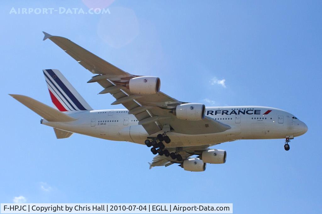 F-HPJC, 2009 Airbus A380-861 C/N 043, Air France