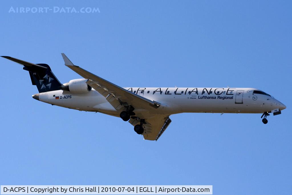 D-ACPS, 2003 Canadair CRJ-700 (CL-600-2C10) Regional Jet C/N 10100, Lufthansa Regional operated by CityLine