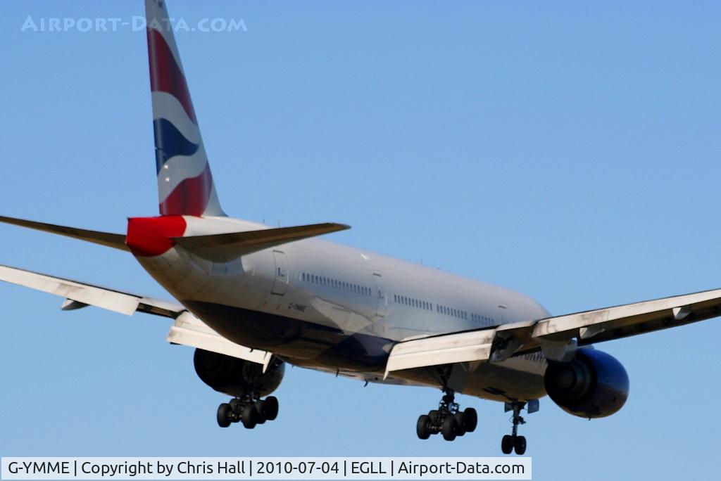 G-YMME, 2000 Boeing 777-236/ER C/N 30306, British Airways