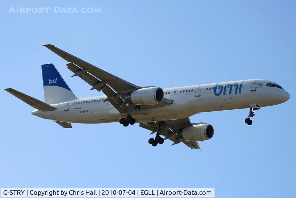 G-STRY, 1996 Boeing 757-28A C/N 28161, BMI British Midland