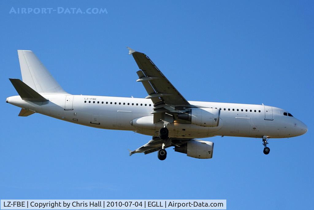 LZ-FBE, 2009 Airbus A320-214 C/N 3780, Bulgaria Air