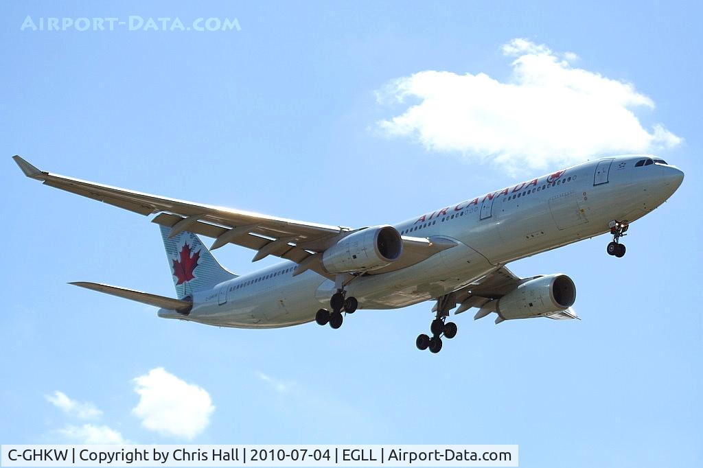 C-GHKW, 2001 Airbus A330-343 C/N 0408, Air Canada