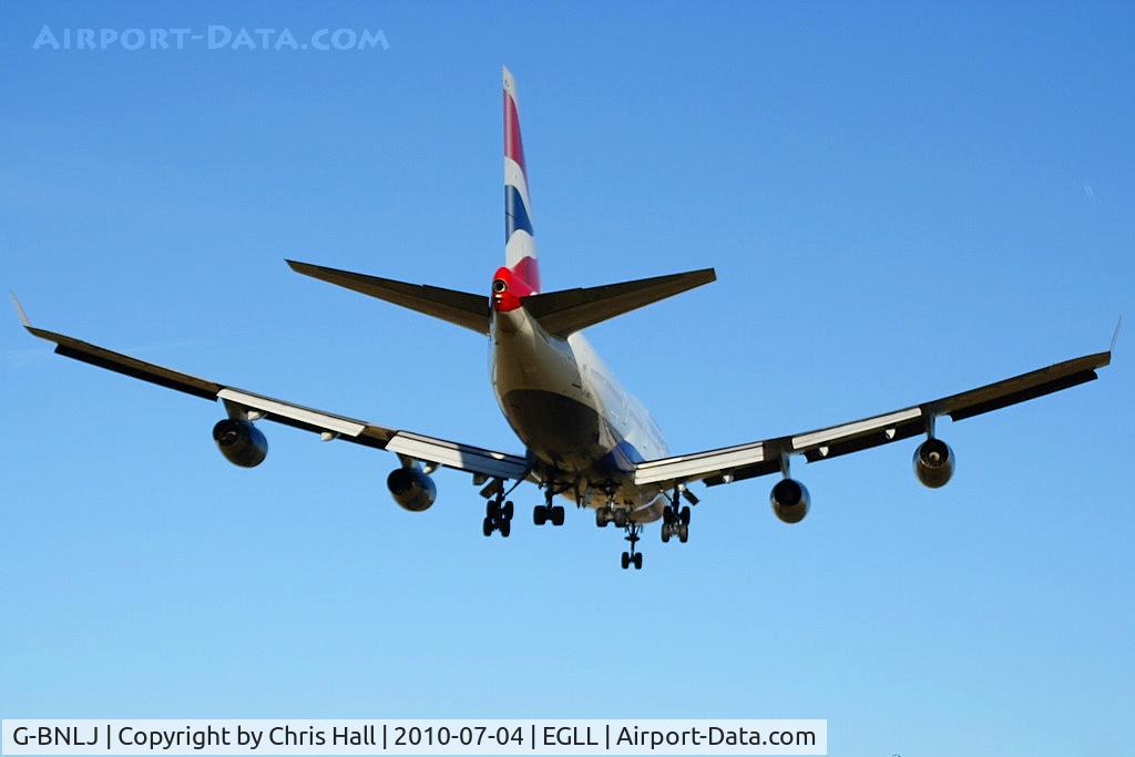 G-BNLJ, 1990 Boeing 747-436 C/N 24052, British Airways