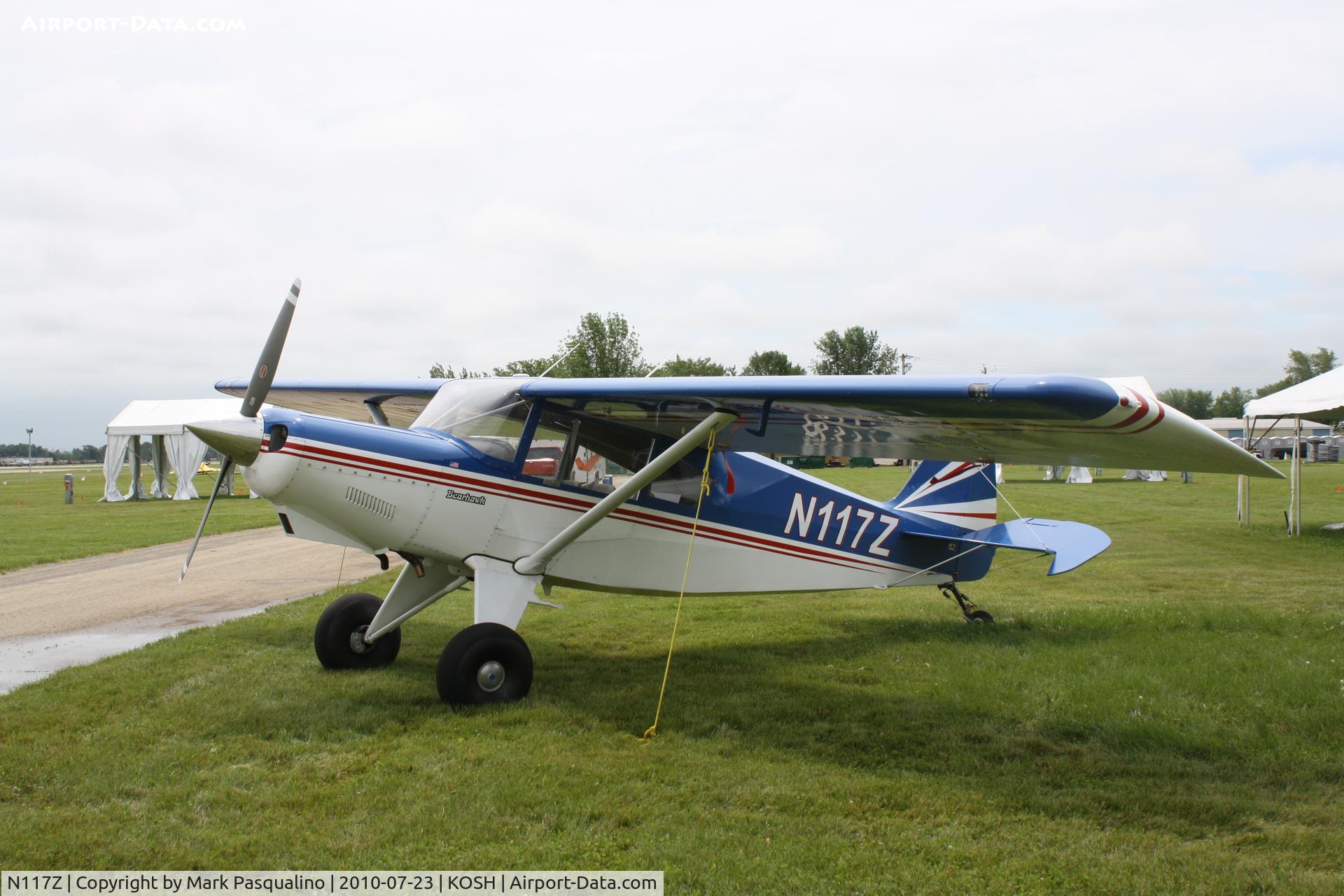 N117Z, Barrows Bearhawk C/N 087-1039, Bearhawk