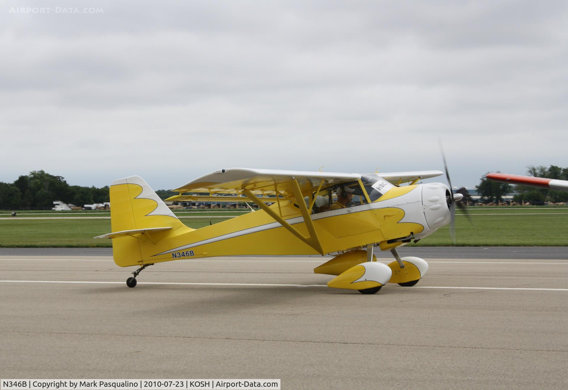 N346B, 1996 Skystar Kitfox Series 5 Speedster C/N EB5004, Kitfox Speedster