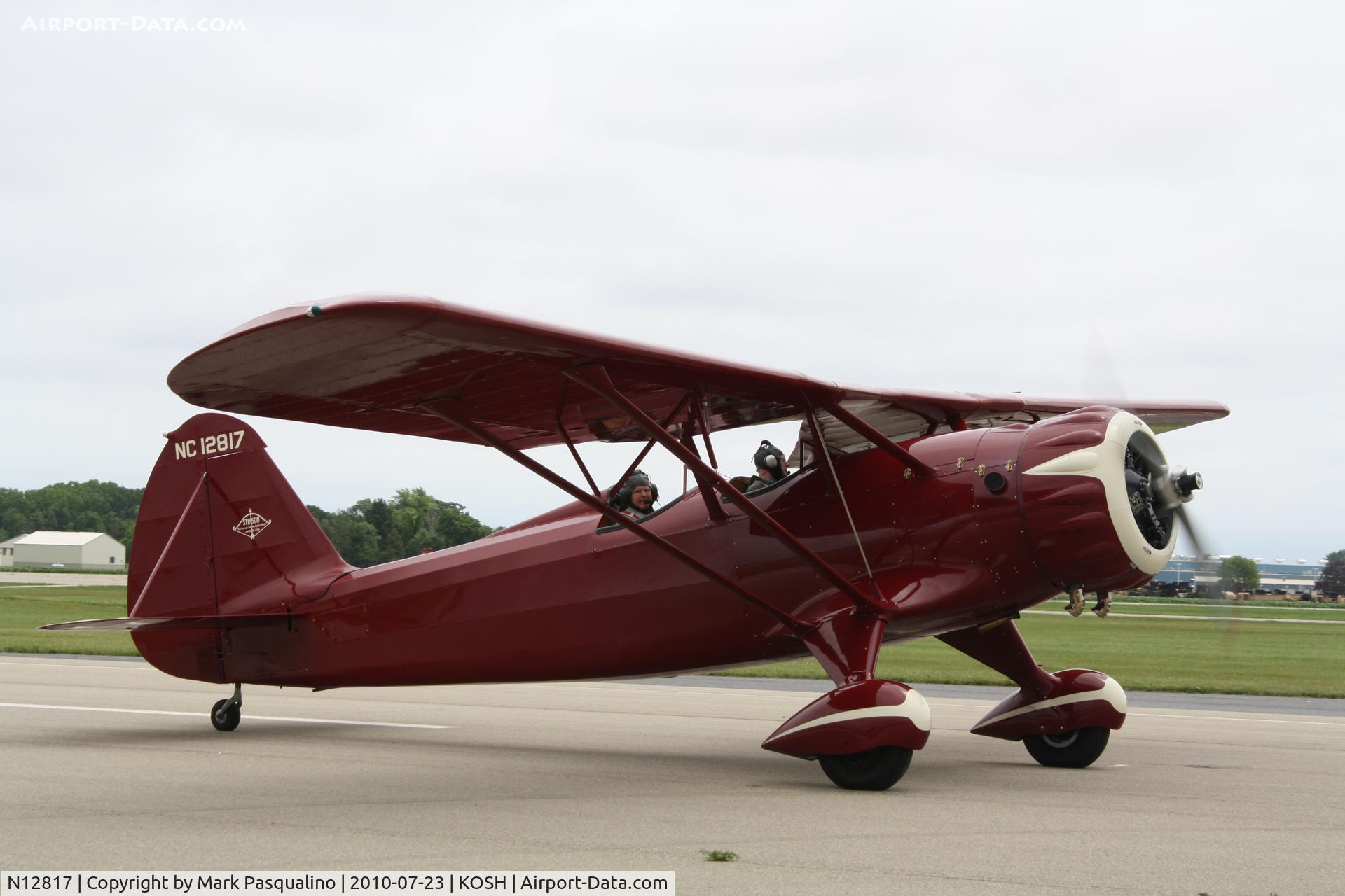 N12817, Stinson Model O C/N 10, Stinson Model O