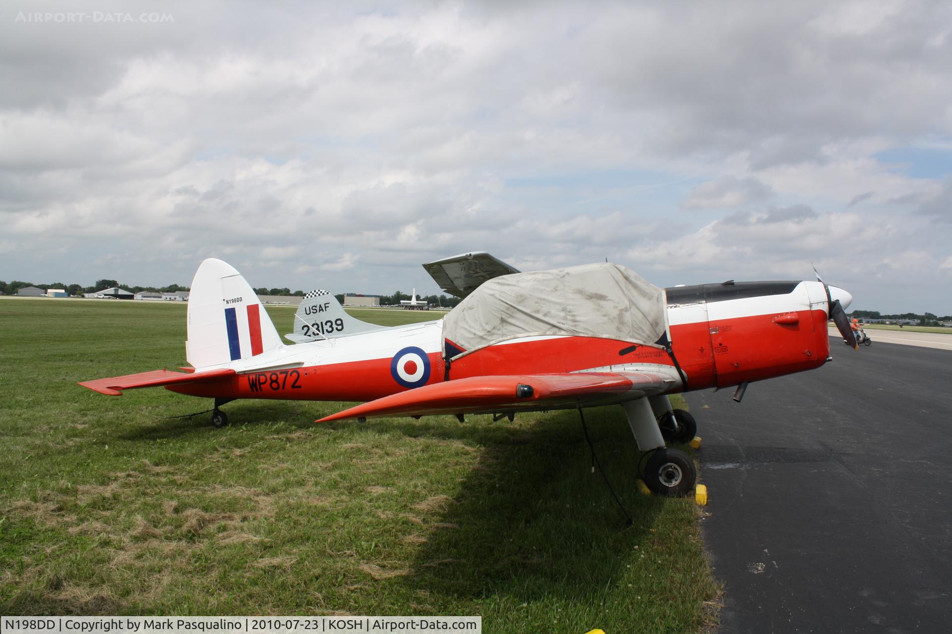 N198DD, 1952 De Havilland DHC-1 Chipmunk T.10 C/N DH8660, Chipmunk T10