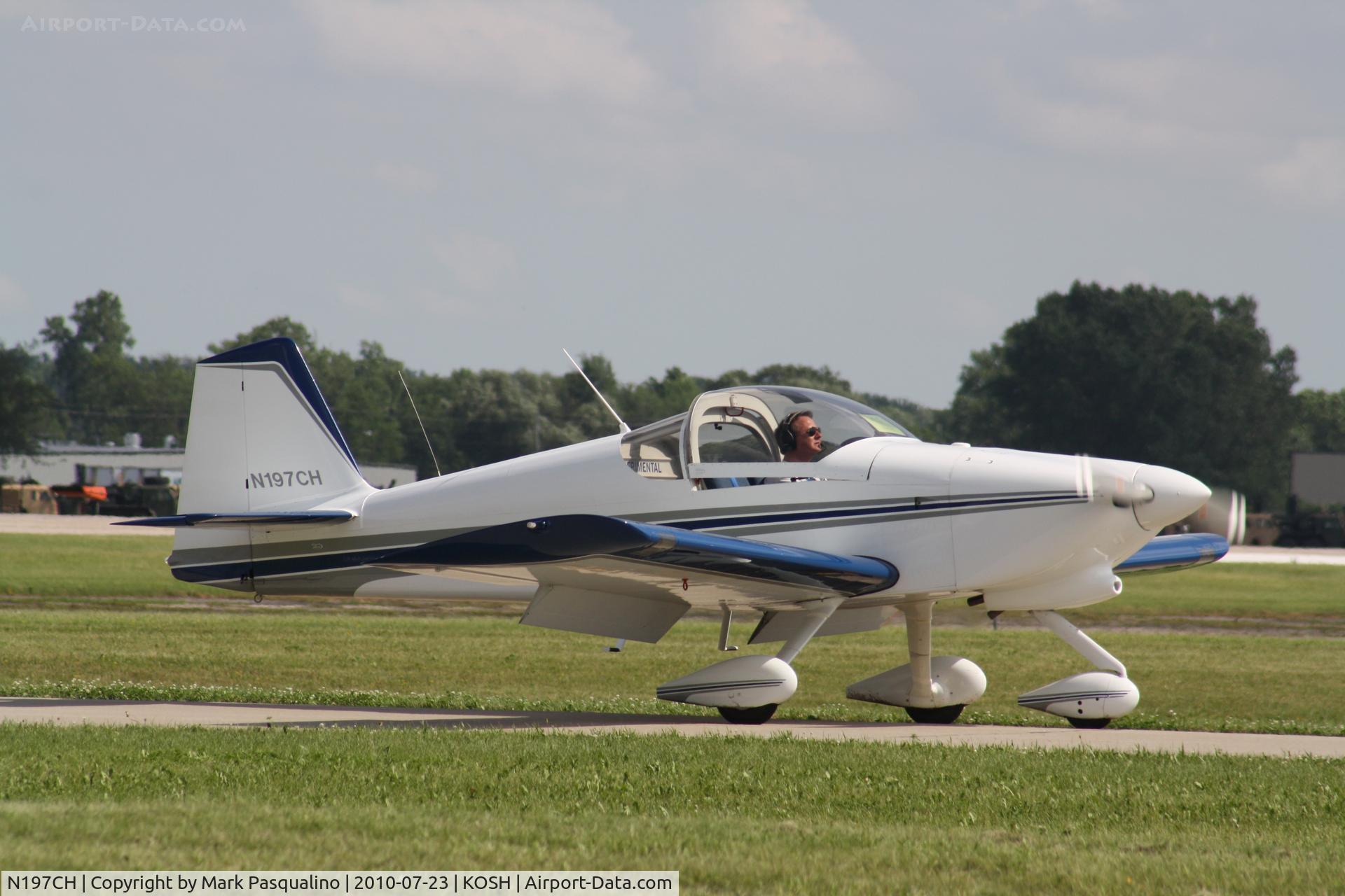 N197CH, 1998 Vans RV-6A C/N 21634, RV-6A