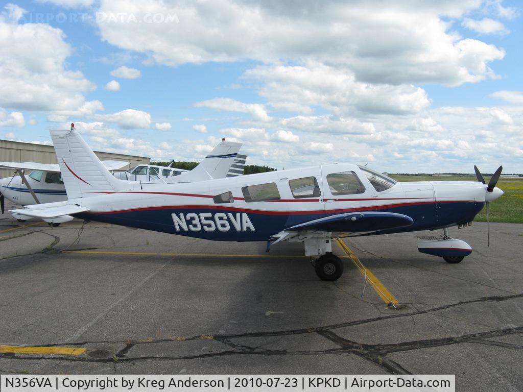 N356VA, 1981 Piper PA-32-301 Saratoga C/N 32-8206008, Piper PA-32-301 Saratoga on the line.